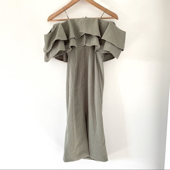 NWT Keepsake Serenity Off Shoulder Midi Dress - Picture 5 of 10